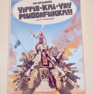 [ Die Antwoord ] Official Lithograph Poster • 18×24" • 2012 Tour